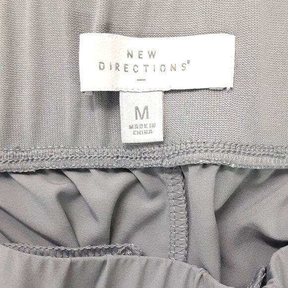 New Directions woman's pants Size MEDIUM. GRAY. Pull-on, Elastic waist - Picture 3 of 6